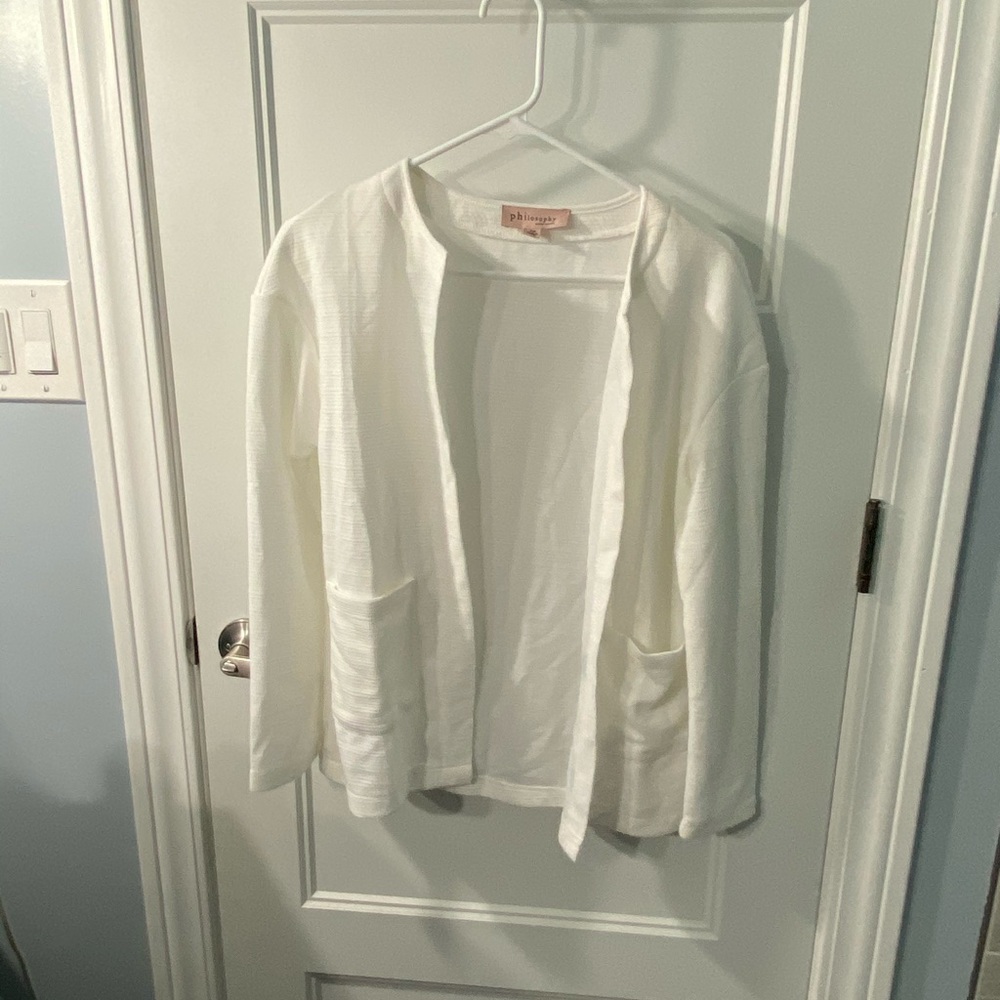 Never worn, Philosophy, cardigan/ light jacket